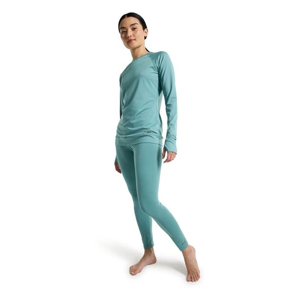 Burton Baselayer Bukser Lightweight X Grøn S Kvinde