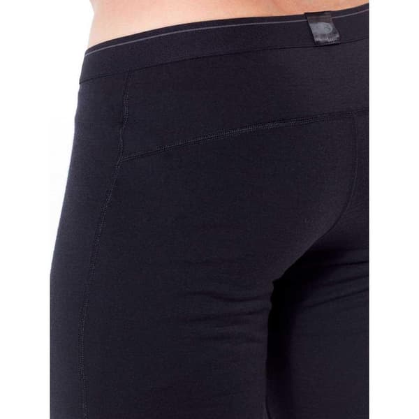 Icebreaker 200 Oasis Merino 3/4 Leggingsit Musta L Mies