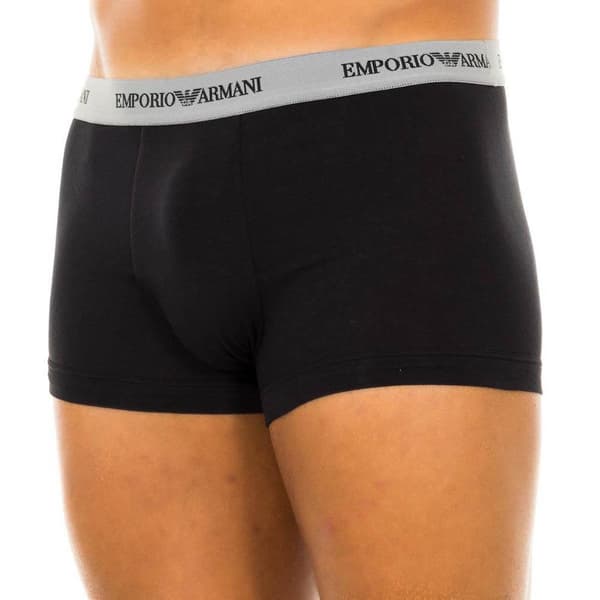 Emporio Armani Bokser 111357-cc717 3 Enheder Sort 2XL Mand