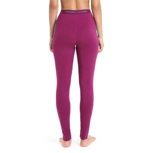 Icebreaker Baselayer Housut 200 Sonebula Leggings Pinkki S Nainen
