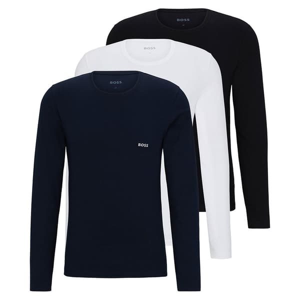 Boss Pitkähihainen Pohjakerros Classic 10243514 01 3 Yksiköitä Monivärinen L Mies