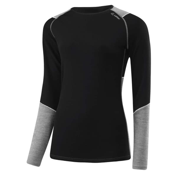 Loeffler Pitkähihainen Pohjakerros Transtex® Merino Musta XL Nainen