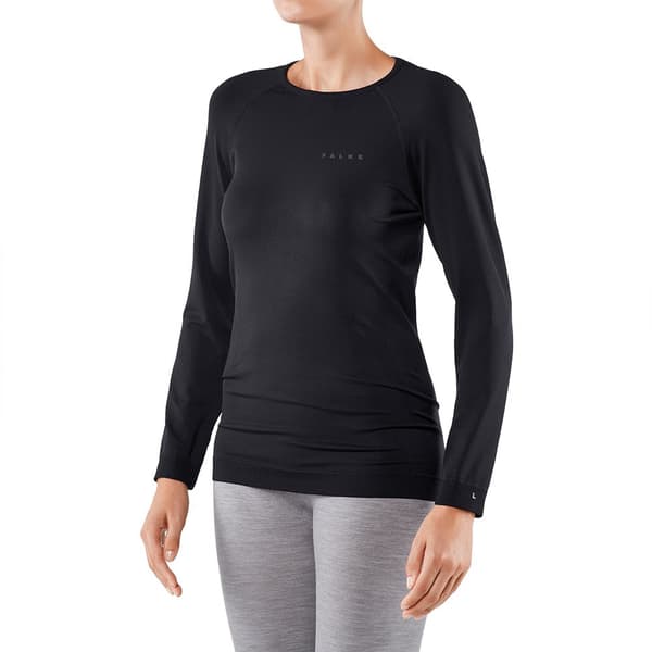 Falke Langærmet Basislag Maximum Warm Comfort Sort L Kvinde