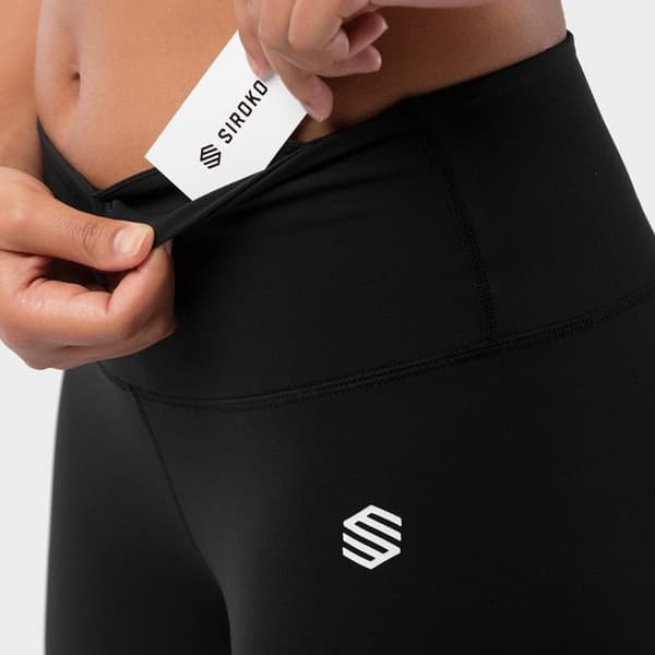 Siroko Leggingsit Five Stars Musta XS Nainen