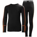 Pikkukuva 1 / 5: Helly Hansen Lifa Merino Midweight Set Junior Musta 12 Years