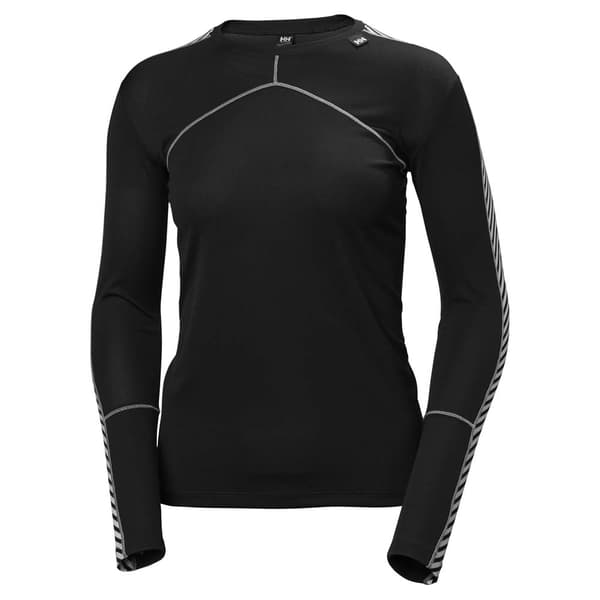 Helly Hansen Pohjakerros Lifa Crew Musta M Nainen