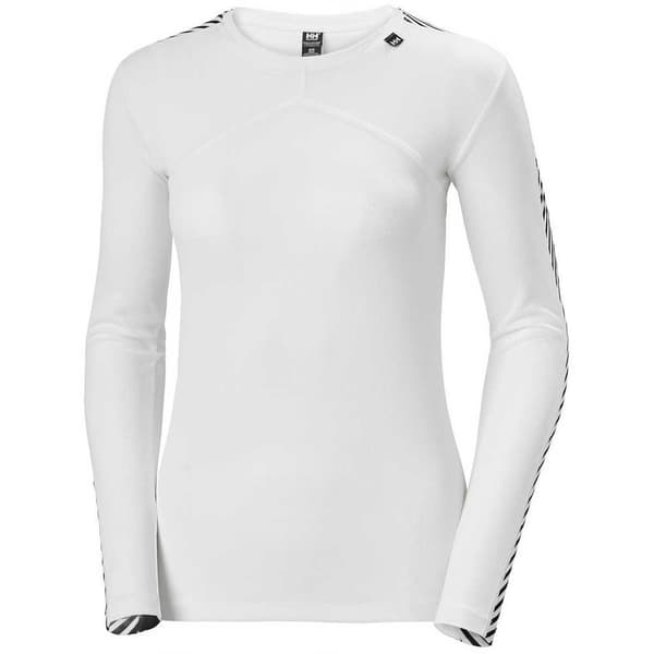 Helly Hansen Baslager Lifa Crew Vit M Kvinna