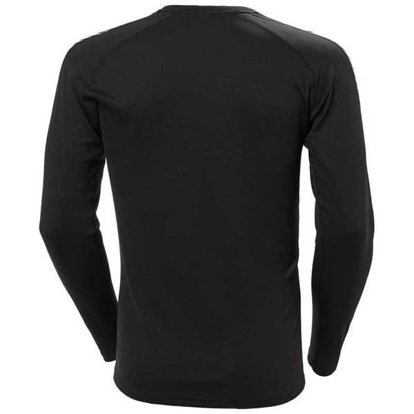 Helly Hansen Lifa Active Stripe Crew Langærmet Baselayer Sort S Mand