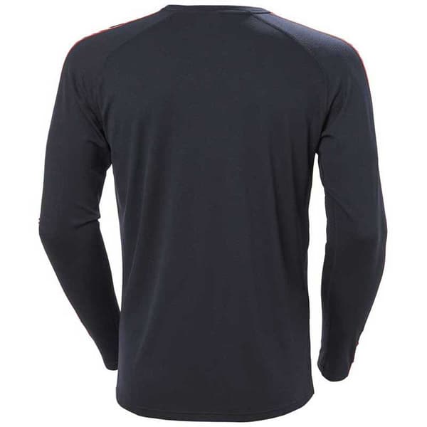 Helly Hansen Långärmad Basskikt Lifa Active Stripe Crew Svart M Man