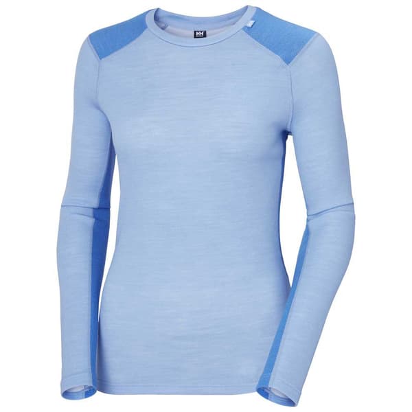Helly Hansen Långärmad T-shirt Lifa Merino Midweight Crew Blå M Kvinna