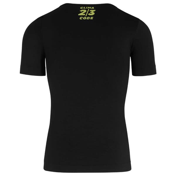 Assos Assosoires Spring Fall Lyhythihainen Aluspaita Musta XS-S Mies