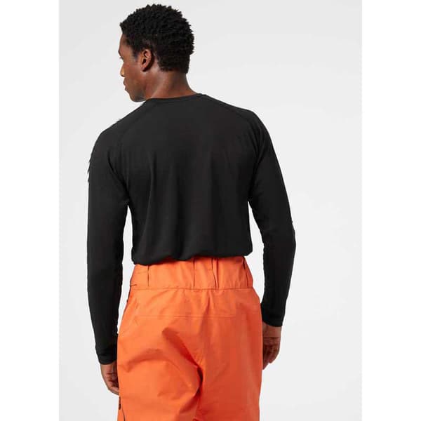 Helly Hansen Lifa Active Stripe Crew Langærmet Baselayer Sort XL Mand