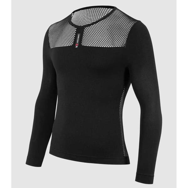 Assos Skin Superléger Långärmad Baslager Svart II Man