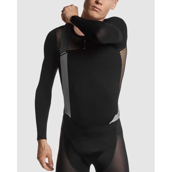 Assos Skin Superléger Långärmad Baslager Svart II Man