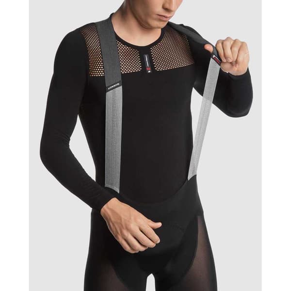 Assos Skin Superléger Långärmad Baslager Svart II Man