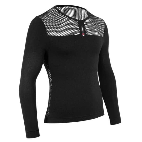 Assos Skin Superléger Långärmad Baslager Svart II Man