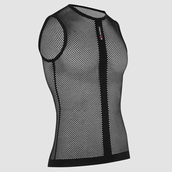 Assos Skin Superléger Ärmlös Baslager Svart 0 Man
