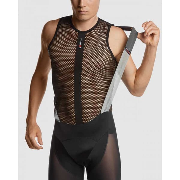Assos Skin Superléger Ärmlös Baslager Svart 0 Man