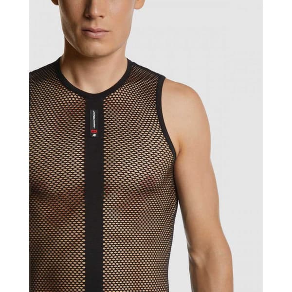Assos Skin Superléger Ærmeløs Baselayer Sort II Mand