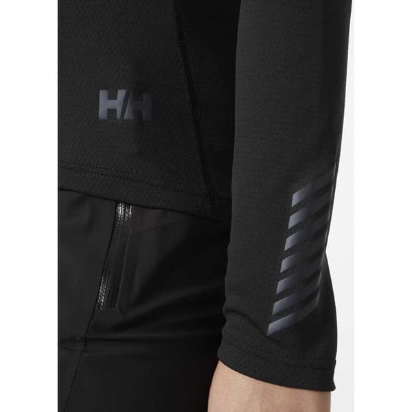 Helly Hansen Lifa Active Crew Långärmad Baslager Svart M Kvinna