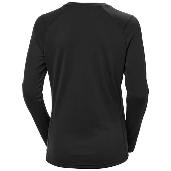 Helly Hansen Lifa Active Crew Långärmad Baslager Svart L Kvinna