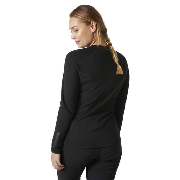 Helly Hansen Lifa Active Crew Långärmad Baslager Svart L Kvinna