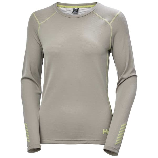 Helly Hansen Lifa Active Crew Langærmet Baselayer Beige S Kvinde