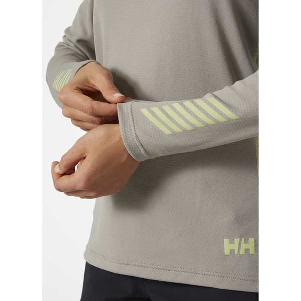 Helly Hansen Lifa Active Crew Langærmet Baselayer Beige S Kvinde