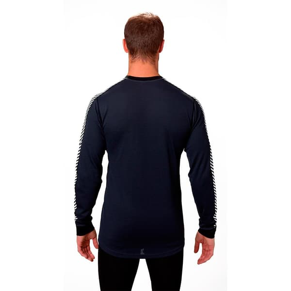 Helly Hansen Långärmad Basskikt Dry Stripe Crew Svart XL Man
