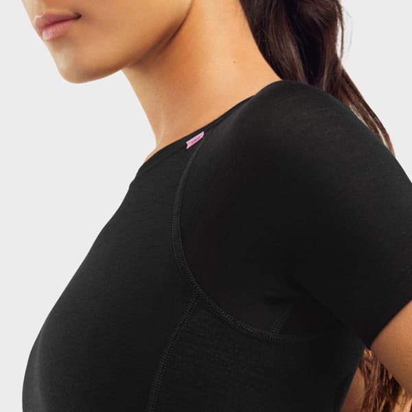 Siroko Kort Ærme Basislag Srx Premium Skin Sort L-XL Kvinde