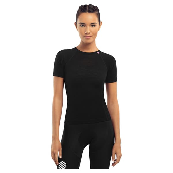 Siroko Kort Ærme Basislag Srx Premium Skin Sort L-XL Kvinde