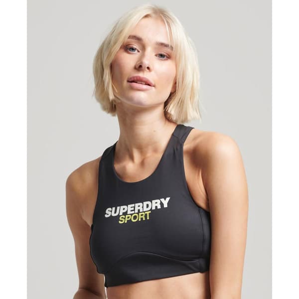 Superdry Sport-bh Core Active Svart M Kvinna