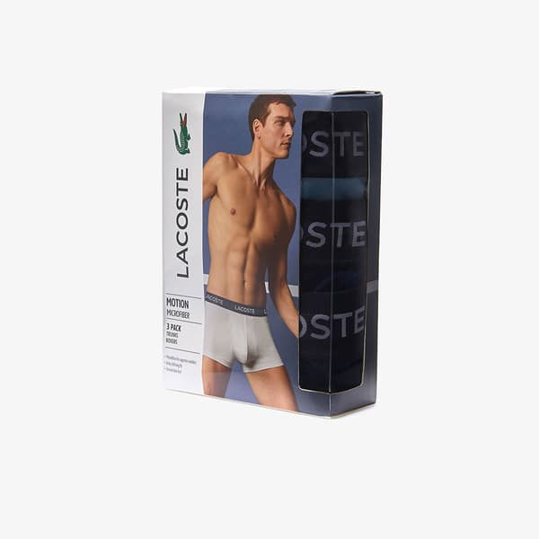 Lacoste Boxare 5h9623 3 Enheter Blå S Man