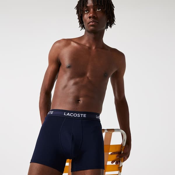 Lacoste Boxare 5h9623 3 Enheter Blå S Man