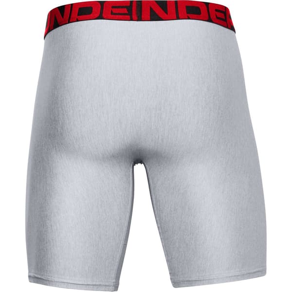 Under Armour Uppsättning Av 2 Boxers Tech Boxerjock Grå S Man