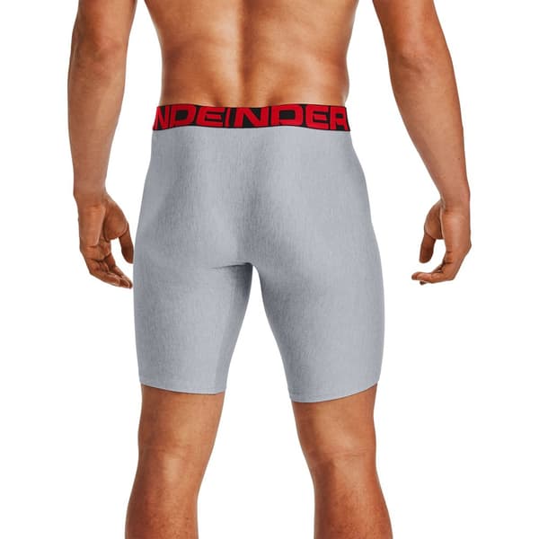 Under Armour Uppsättning Av 2 Boxers Tech Boxerjock Grå S Man