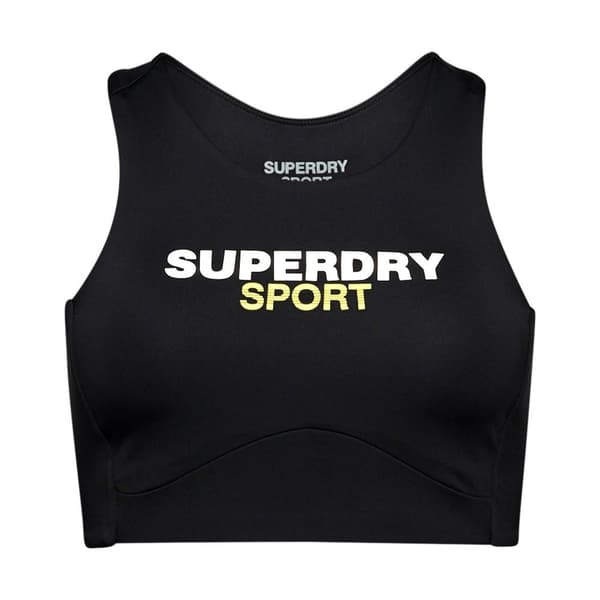 Superdry Sport-bh Core Active Svart XL Kvinna
