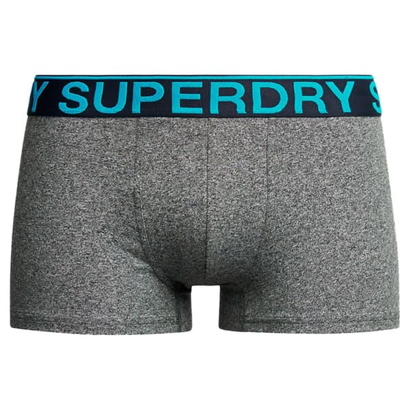 Superdry Bokser Trunk 3 Enheder Grå S Mand