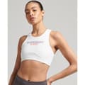 Miniatyrbild 1 av 6: Superdry Sport-bh Core Active Vit 2XS Kvinna