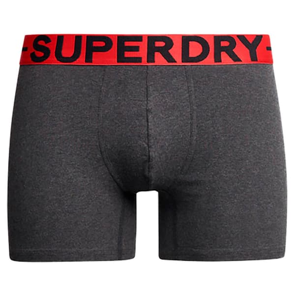 Superdry Boxare 3 Enheter Grå S Man