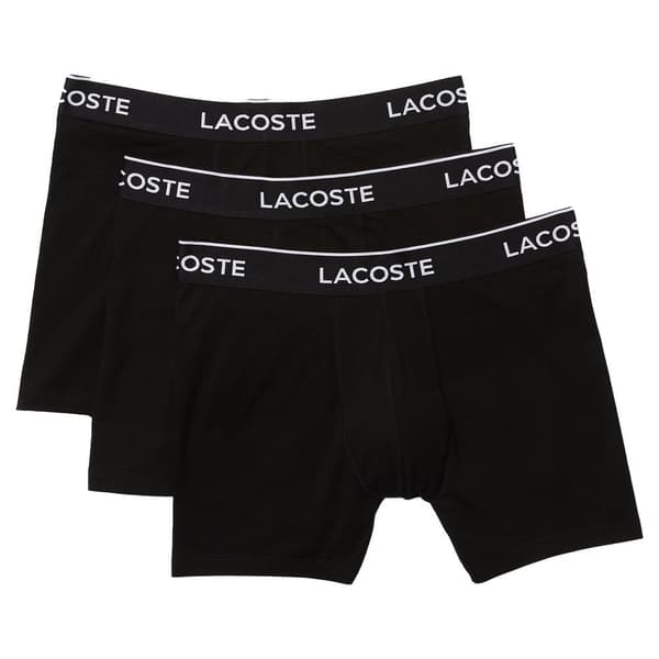 Lacoste Long Slip Boxer 6h3420-00 Svart S Man