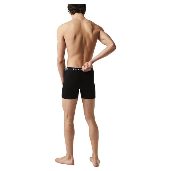Lacoste Long Slip Boxer 6h3420-00 Svart S Man