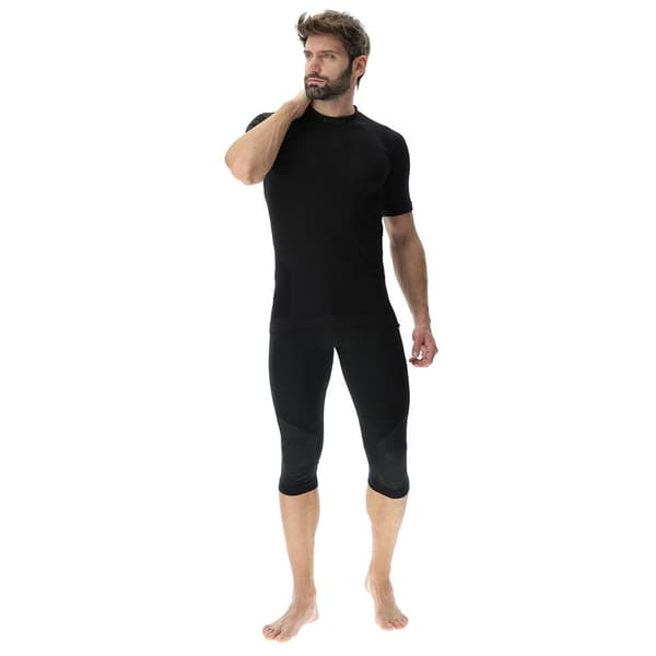 Uyn Kortärmad Baslager Fusyon Light Svart 2XL Man