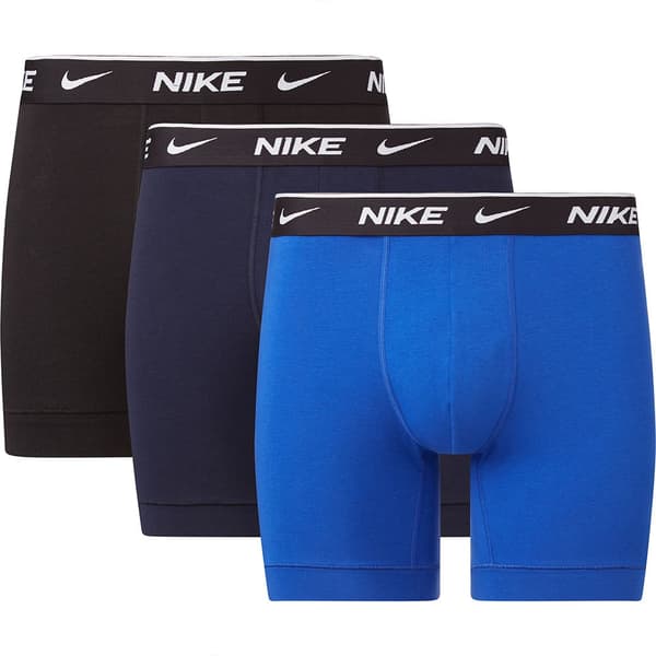 Nike Slip 3 Enheter Blå L Man