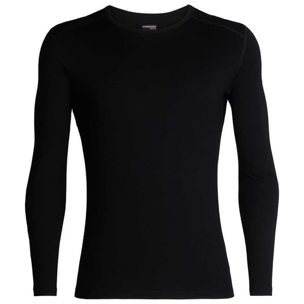 Icebreaker Baselag 260 Tech Merino Sort 2XL Mand