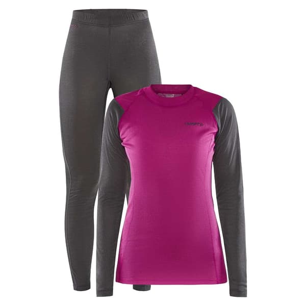 Craft Aseta Core Warm Harmaa,Pinkki S Nainen