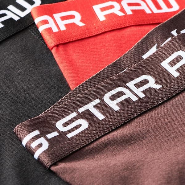 G-star Boxare Classic 3 Enheter Brun,Röd,Svart XL Man