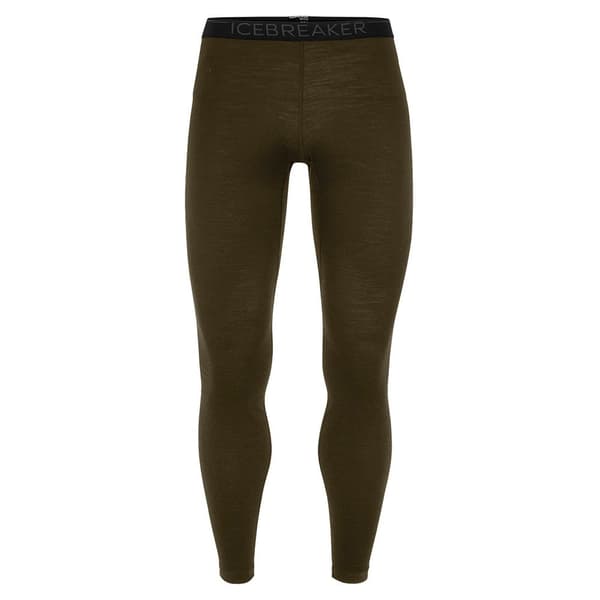 Icebreaker Leggings 200 Oasis Merino Grøn S Mand