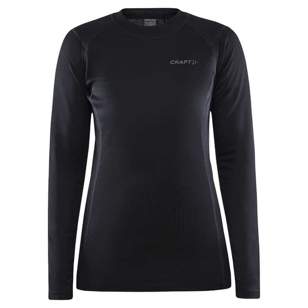 Craft Långärmad Basskikt Core Warm Svart S Kvinna