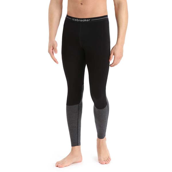 Icebreaker Baslager Byxor Zone Knit 200 Leggings Svart S Kvinna